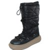 Women'S Pajar Pull Ons | Pajar Women'S Gravita Mid In Black Nylon/Leather