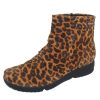 Women'S Mephisto Boots & Booties | Mephisto Women'S Rezia In Brown Leopard 24758