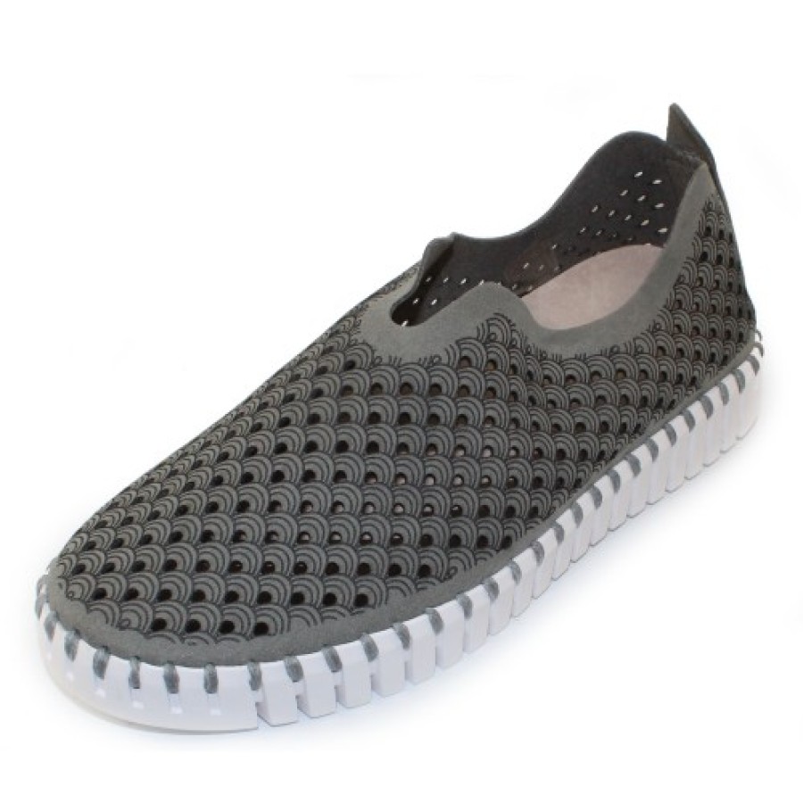 Women'S Ilse Jacobsen Flats | Ilse Jacobsen Women'S Tulip 139 In Grey