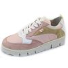 Women'S On Foot Platforms | On Foot Women'S 955 In Pink-Yellow Suede