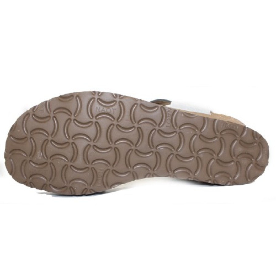 Women'S Naot Travel | Naot Women'S Emily In Gray Linen Leather