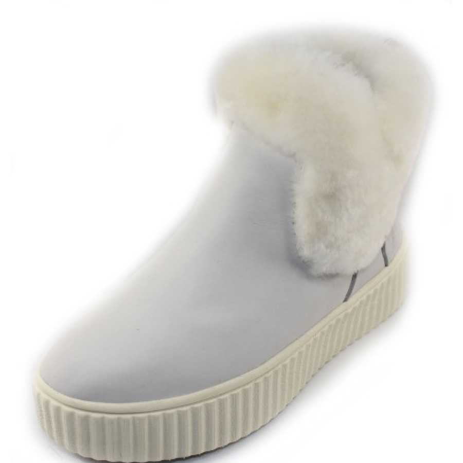 Women'S Pajar Apres Ski | Pajar Women'S Clia In Ice Nubuck/Shearling