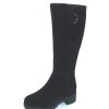 Women'S Valdini Boots & Booties | Valdini Women'S Irene Wp In Black Waterproof Suede