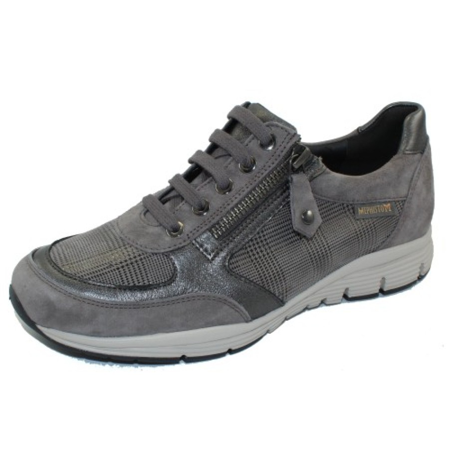 Women'S Mephisto Travel | Mephisto Women'S Ylona In Dark Taupe Velcalf 12265N/65/03