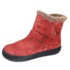 Women'S Mephisto Warm Lining | Mephisto Women'S Liloue Mobils In Rust Velcalf 12264N