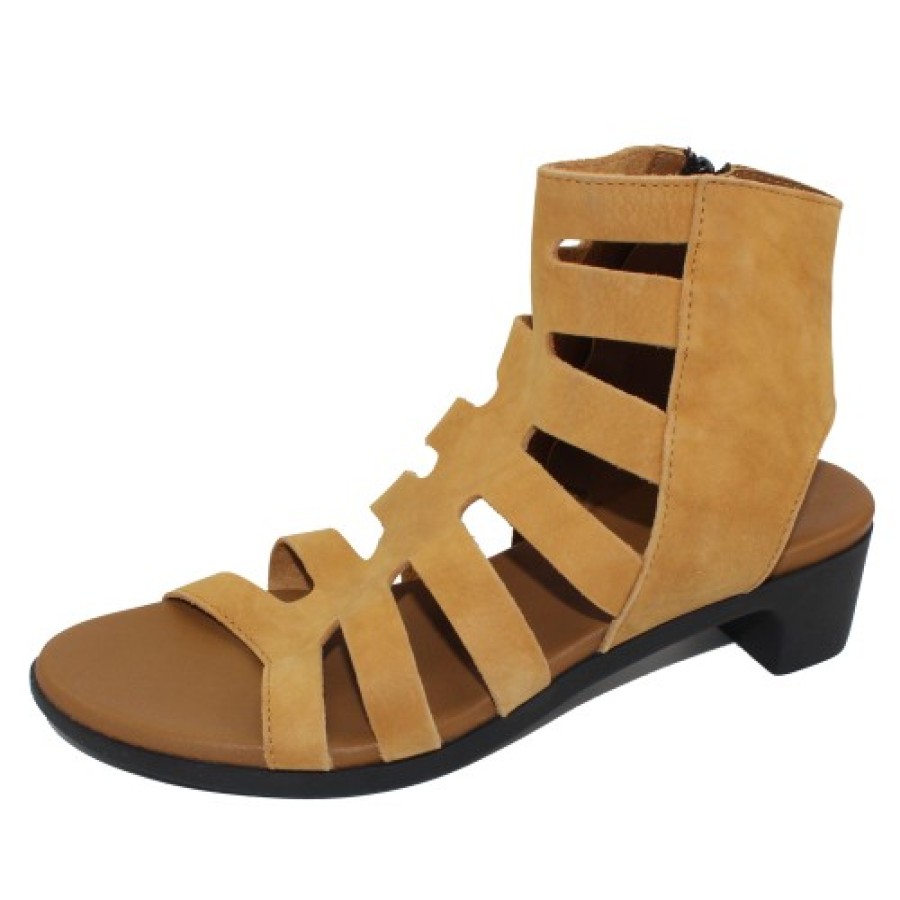 Women'S Arche Back Straps | Arche Women'S Kisuro In Camel Timber