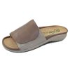 Women'S Naot Slides | Naot Women'S Ipo In Soft Stone/Beige Lizard Leather