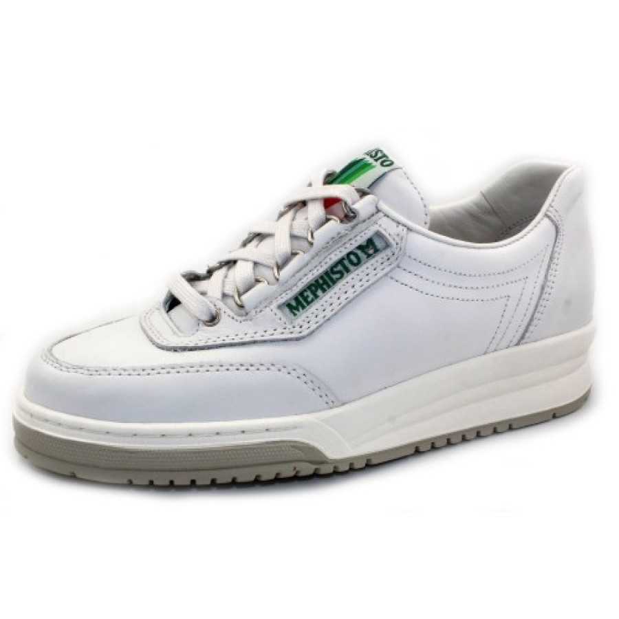 Women'S Mephisto Fashion | Mephisto Women'S Rush In White Calfksin Leather 4830