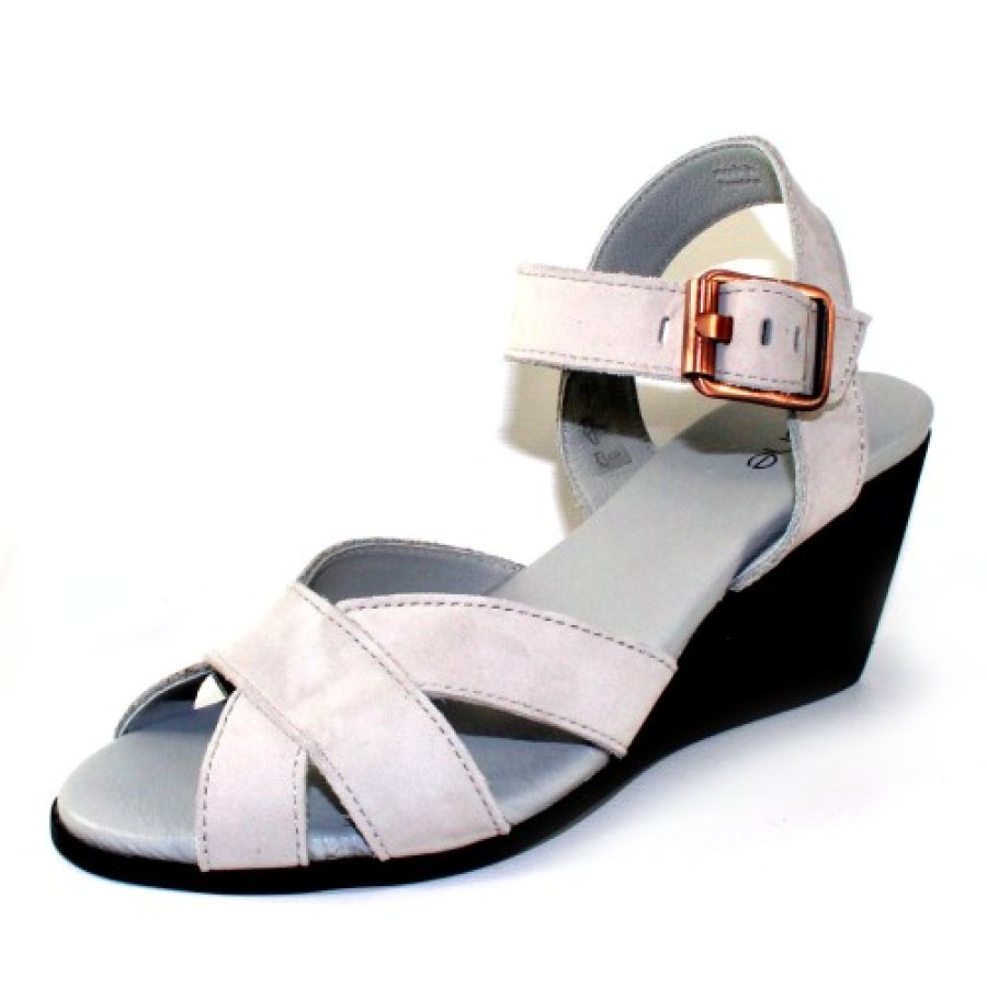 Women'S Arche Back Straps | Arche Women'S Egowa In Brume Nubuck - Eggshell