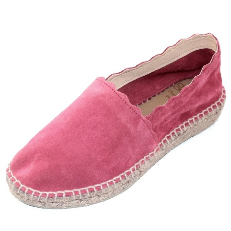 Women'S Andre Assous Platforms | Andre Assous Women'S Caroline In Raspberry Suede