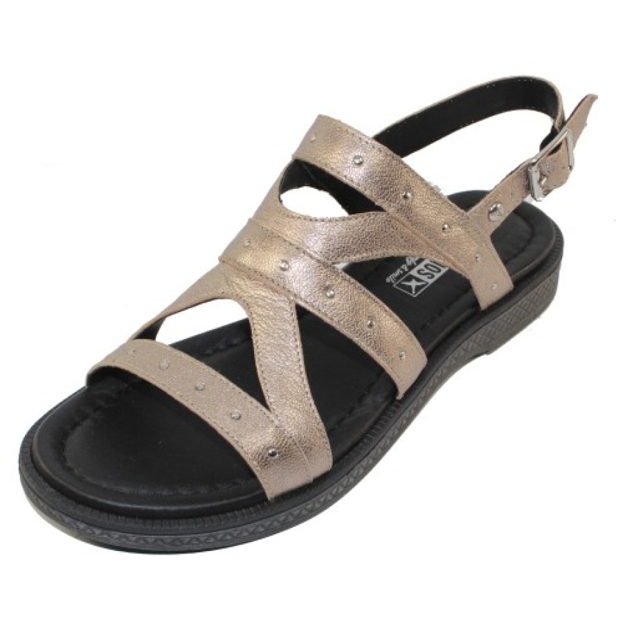 Women'S Pikolinos Travel | Pikolinos Women'S Moraira W4E-0633Cl In Stone Metal Leather