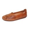 Women'S Pikolinos Wedges | Pikolinos Women'S Jerez 578-4976 In Brandy Calfskin Leather