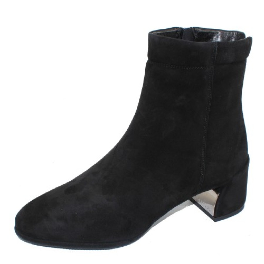 Women'S Pas De Rouge Boots & Booties | Pas De Rouge Women'S Daria 3728 In Black Suede