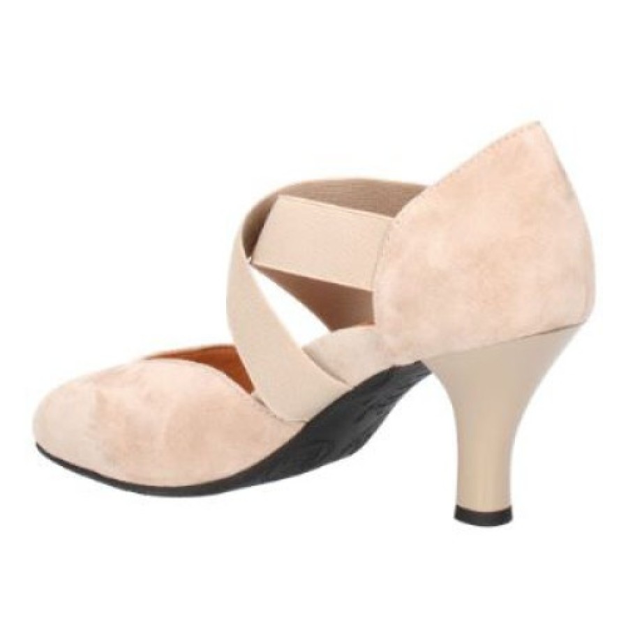 Women'S Lamour Des Pieds Pumps | Lamour Des Pieds Women'S Bishar In Taupe Kid Suede