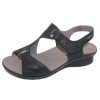 Women'S Mephisto Footbed | Mephisto Women'S Paris In Black Artesia 8100