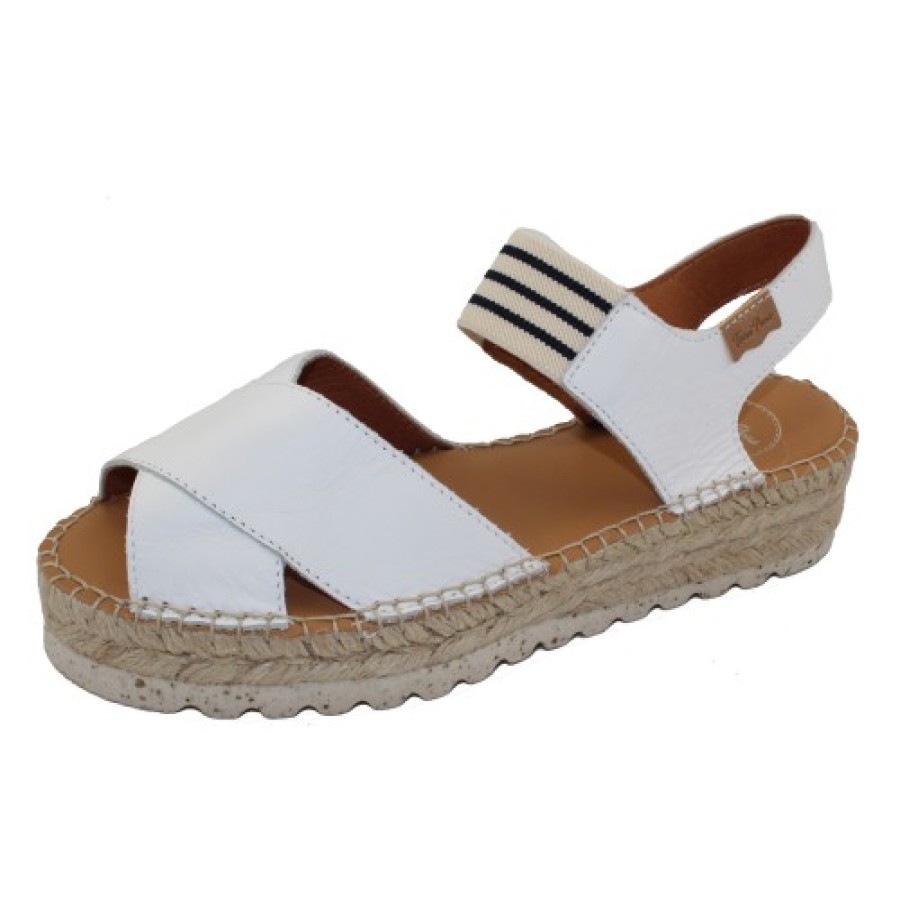 Women'S Toni Pons Wedges | Toni Pons Women'S Emily-Sw In Blanc White Leather