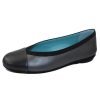 Women'S Thierry Rabotin Ballet | Thierry Rabotin Women'S Ghisa In Black/Charcoal Taffeta Leather