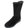 Women'S Valdini Warm Lining | Valdini Women'S Sofia Wp In Black Suede/Shearling