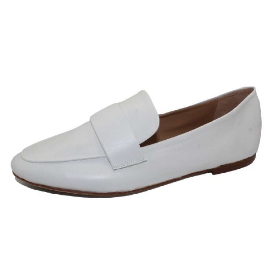 Women'S CC Made In Italy Slip Ons | Cc Made In Italy Women'S Canta 1120 In White Nappa Leather