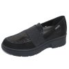 Women'S Mephisto Loafers | Mephisto Women'S Debby In Black Bucksoft/Scott 6900/14