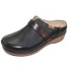 Women'S Pikolinos Wedges | Pikolinos Women'S Granada W0W-3590C1 In Black Calfskin Leather