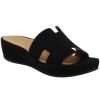 Women'S Lamour Des Pieds Platforms | Lamour Des Pieds Women'S Catiana In Black Kid Suede