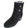 Women'S Valdini Zippers | Valdini Women'S Daisy Wp In Black Suede