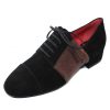 Women'S Pas De Rouge Heels | Pas De Rouge Women'S Daria 2479 In Black/Bronze Suede