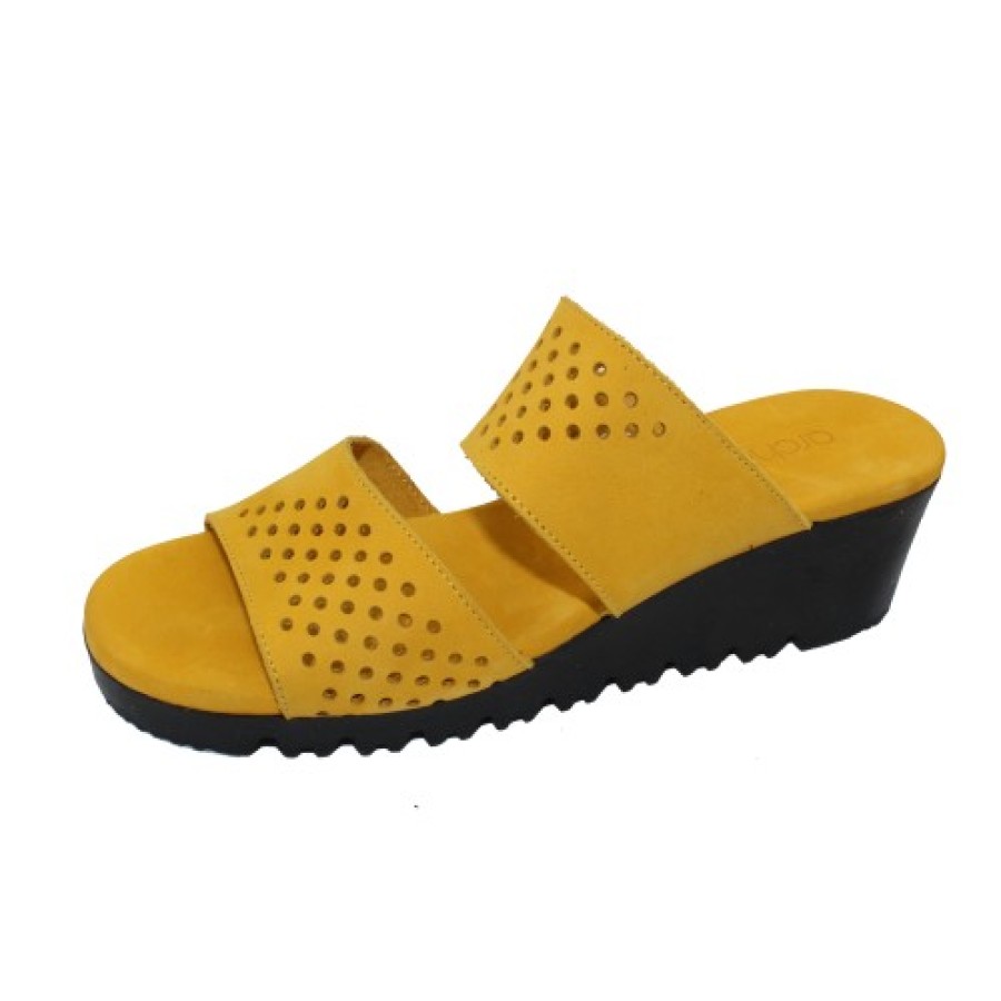 Women'S Arche Wedges | Arche Women'S Balahi In Zenith Nubuck