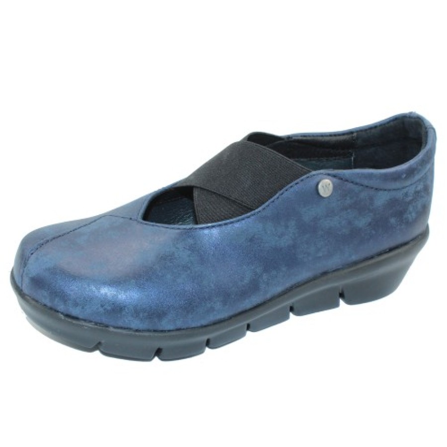 Women'S Wolky Travel | Wolky Women'S Cursa In Navy Amalia Nubuck