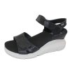 Women'S On Foot Footbed | On Foot Women'S 80042 In Black Leather