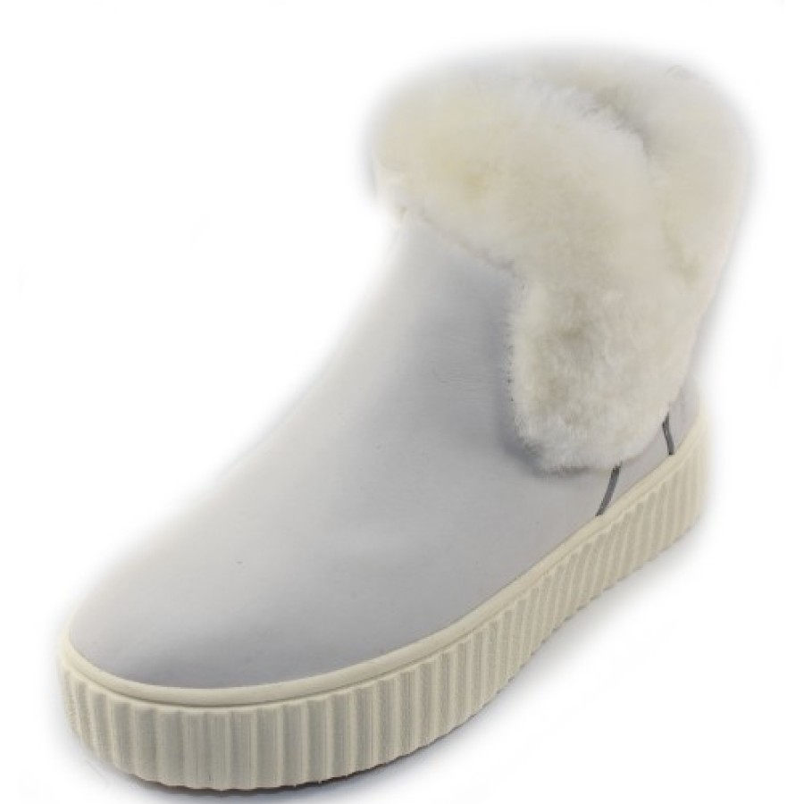 Women'S Pajar Boots & Booties | Pajar Women'S Clia In Ice Nubuck/Shearling