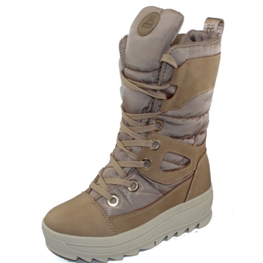 Women'S Pajar Waterproof | Pajar Women'S Tyra High In Sand Iron Nylon