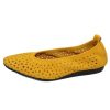 Women'S Arche Slip Ons | Arche Women'S Lilly In Zenith Nubuck - Muted Yellow