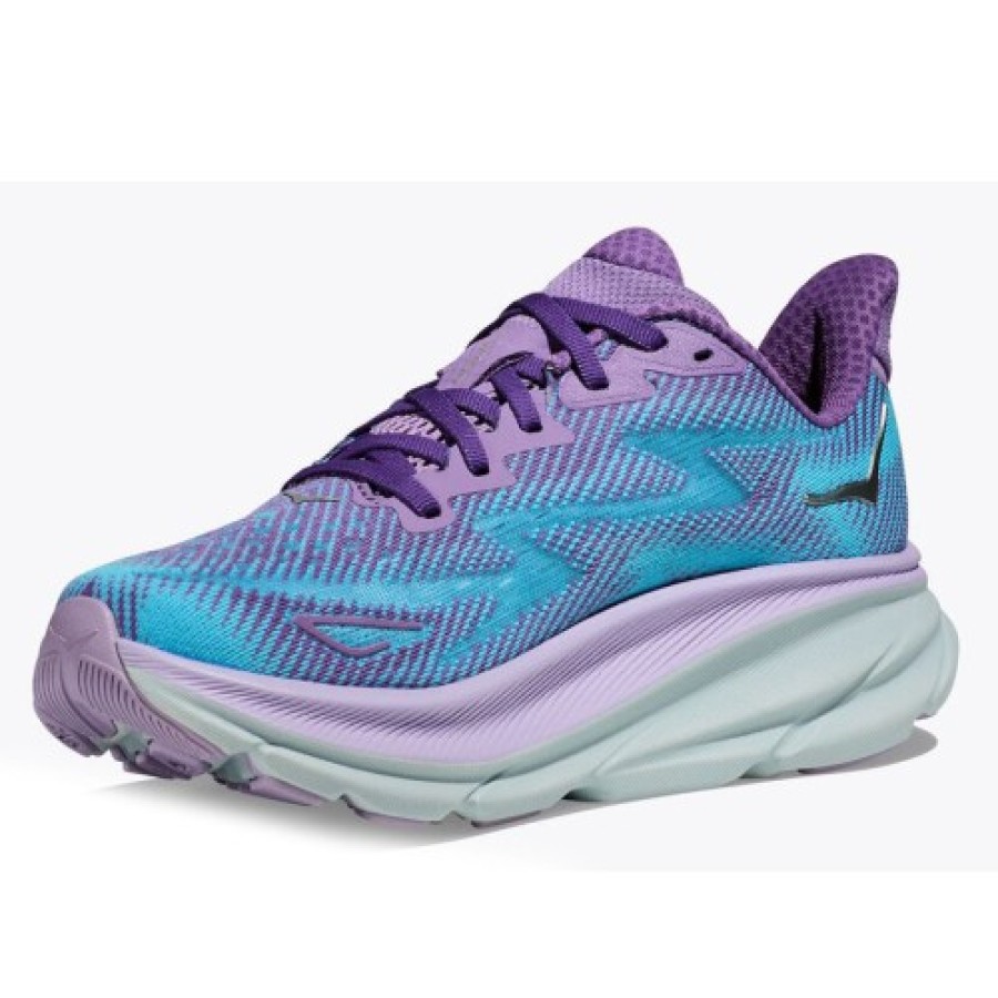 Women'S Hoka One One Lace Up | Hoka One One Women'S Clifton 9 In Chalk Violet/Pastel Lilac