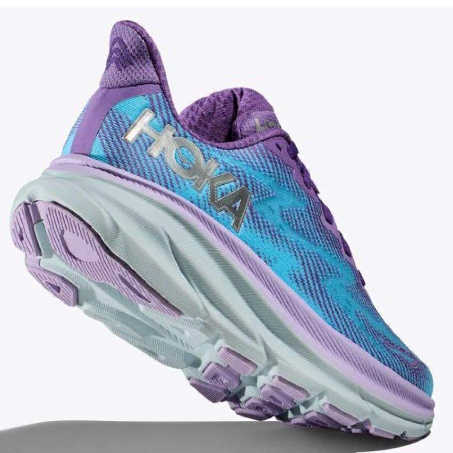 Women'S Hoka One One Lace Up | Hoka One One Women'S Clifton 9 In Chalk Violet/Pastel Lilac