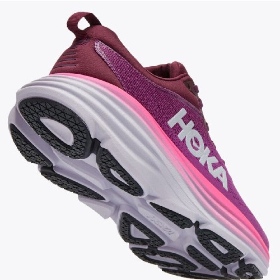 Women'S Hoka One One Oxfords | Hoka One One Women'S Bondi 8 In Beautyberry/Grape Wine