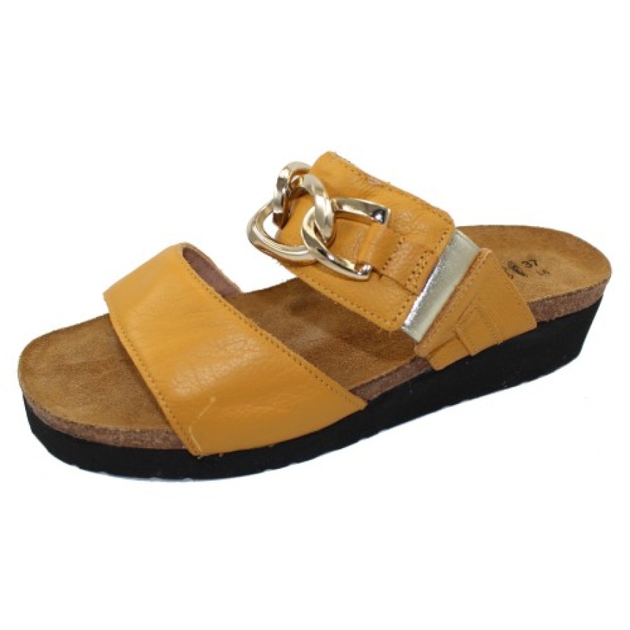 Women'S Naot Women'S New Arrivals | Naot Women'S Victoria In Marigold Leather