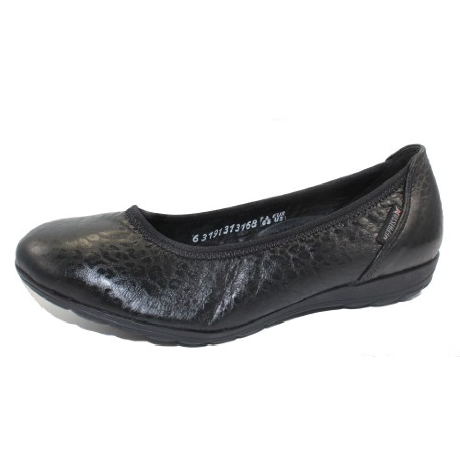 Women'S Mephisto Pumps | Mephisto Women'S Emilie In Black Comet 22100