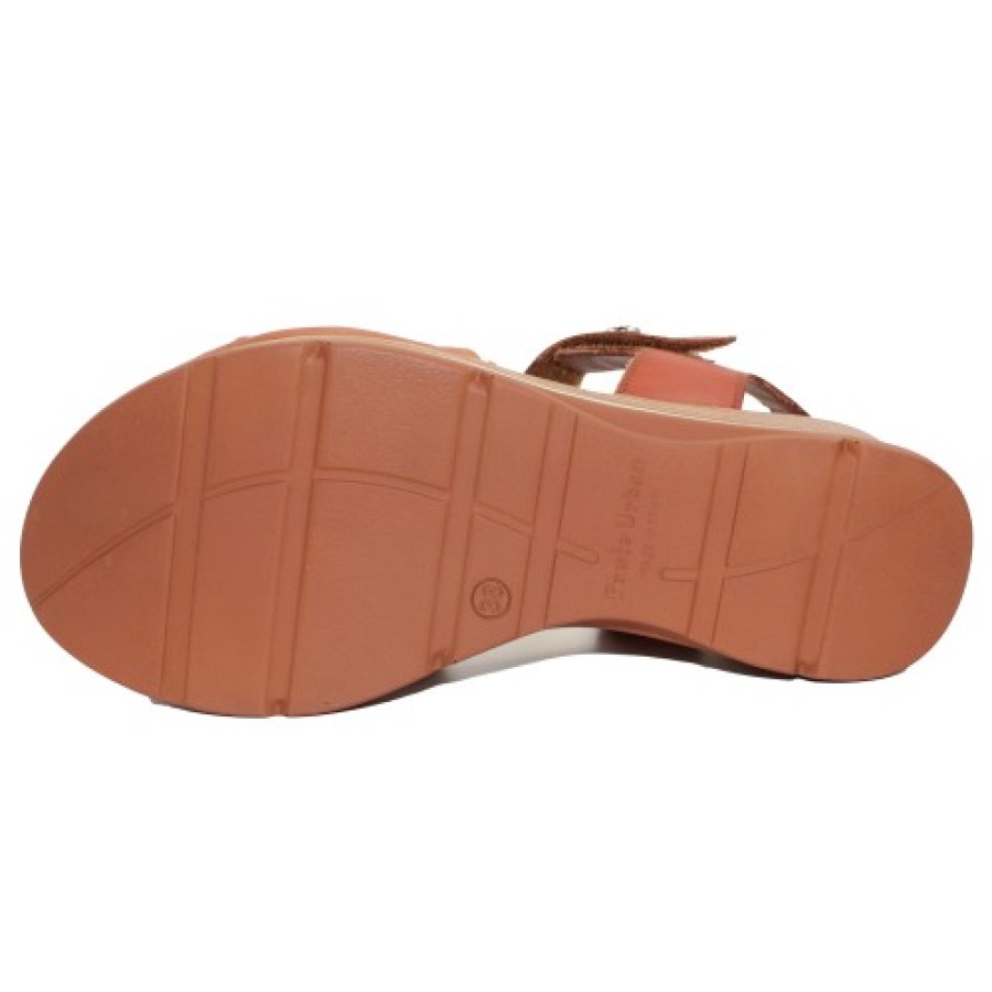 Women'S Paula Urban Platforms | Paula Urban Women'S 2-404 In Terracotta Smooth Leather