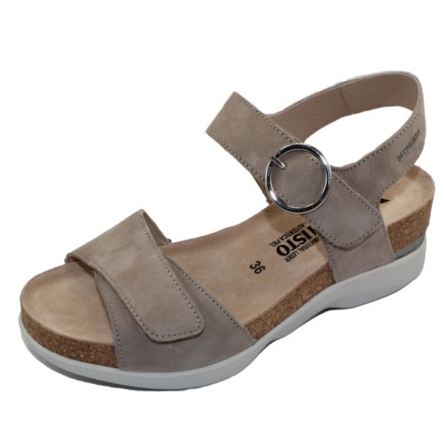 Women'S Mephisto Women'S New Arrivals | Mephisto Women'S Oriana In Warm Grey Velcalf Premium