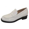 Women'S La Canadienne Loafers | La Canadienne Women'S Dominic In Beige Patent Leather