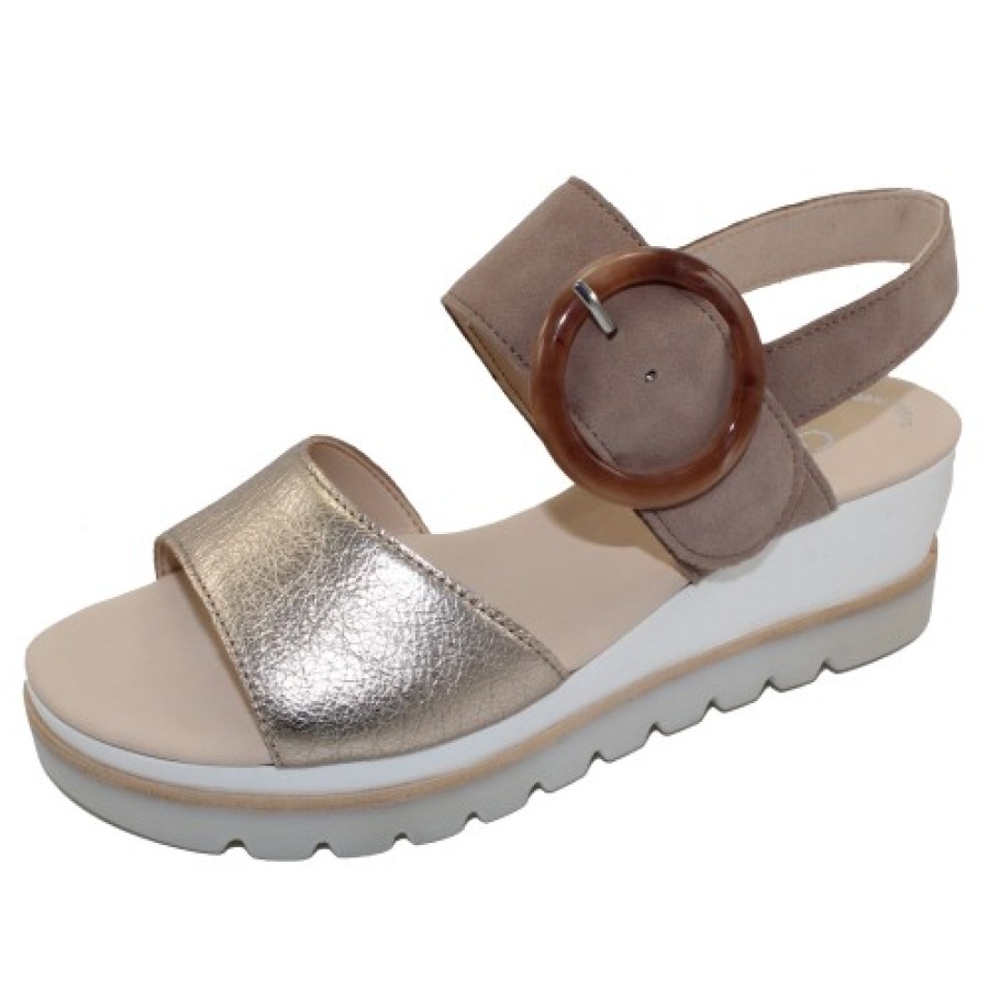 Women'S Gabor Wedges | Gabor Women'S 24.645 In Puder/Rab 62