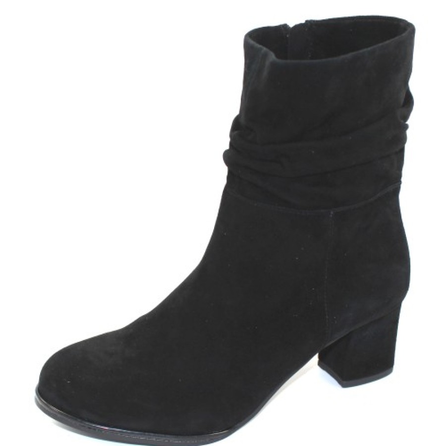 Women'S Lamour Des Pieds Women'S New Arrivals | Lamour Des Pieds Women'S Pivar In Black Kid Suede