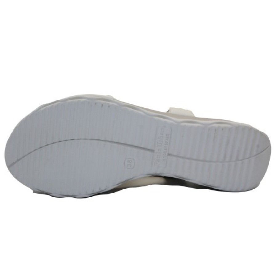 Women'S Paula Urban Wedges | Paula Urban Women'S 5-403 In White Smooth Leather