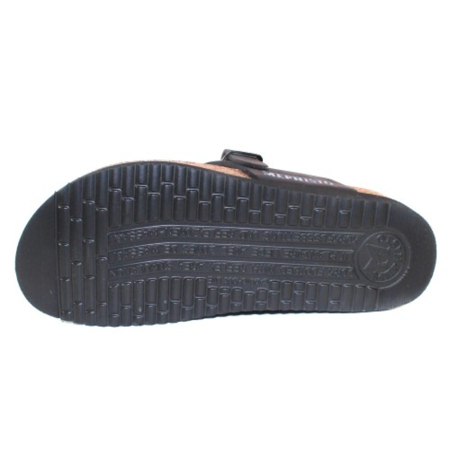 Women'S Mephisto Slides | Mephisto Women'S Helen In Black Nubuck 6000