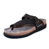 Women'S Mephisto Footbed | Mephisto Women'S Helen In Black Nubuck 6000