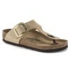 Women'S Birkenstock Women'S New Arrivals | Birkenstock Women'S Gizeh Big Buckle In Sandcastle Nubuck