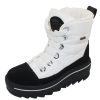 Women'S Pajar Boots & Booties | Pajar Women'S Tyra In White Iron Nylon/Black Suede