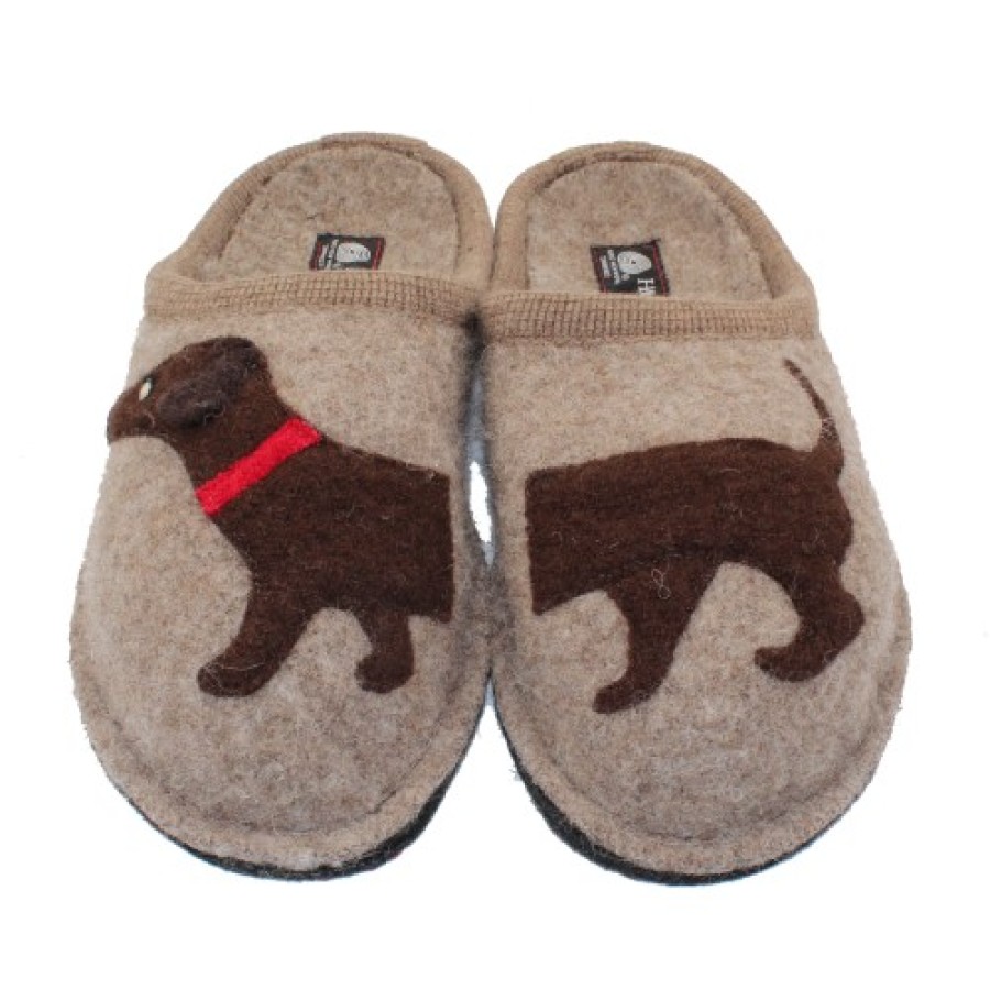 Women'S Haflinger Indoor | Haflinger Women'S Doggy In Tan/Natural